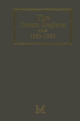 The Grants Register 1983–1985