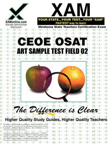 Ceoe Osat Art Sample Test Field 02 Teacher Certification Test Prep Study Guide