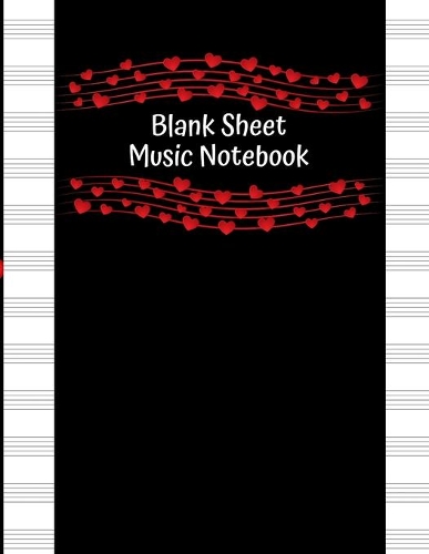 Blank Sheet Music Notebook