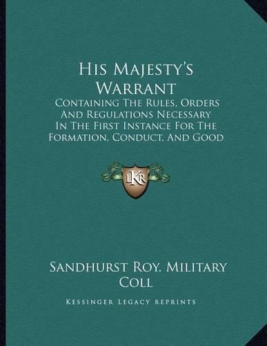 His Majesty's Warrant