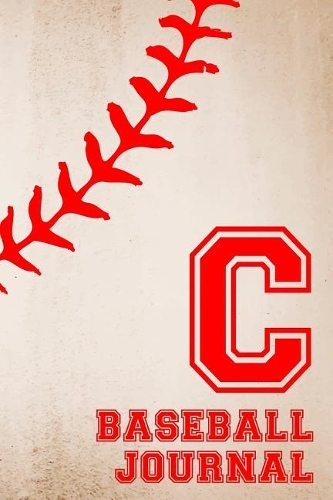 Baseball Journal C: Baseball Notebook Number and Letter Monogram Personalized Gift