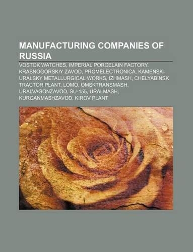 Manufacturing Companies of Russia