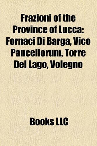 Frazioni of the Province of Lucca