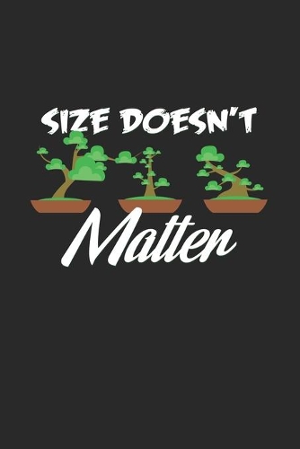 Size doesn't matter: 6x9 Bonsai Trees - blank with numbers paper - notebook - notes