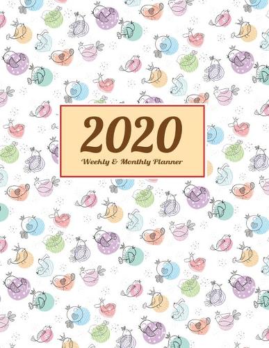 2020 Planner Weekly & Monthly 8.5x11 Inch