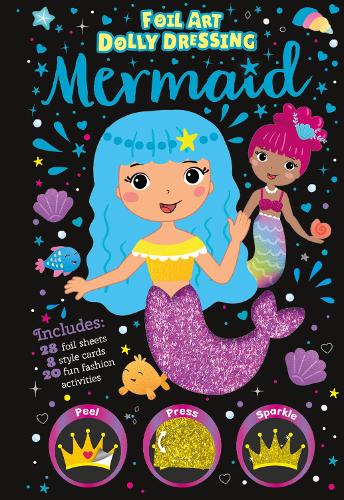Foil Art Dolly Dressing: Mermaid