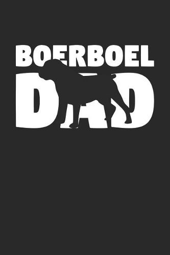 Boerboel Notebook 'Boerboel Dad' - Gift for Dog Lovers - Boerboel Journal