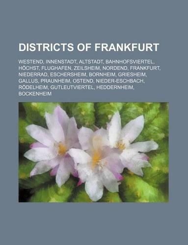 Districts of Frankfurt