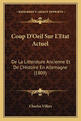 Coup D'Oeil Sur L'Etat Actuel