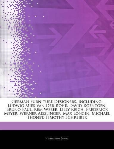 Articles on German Furniture Designers, Including