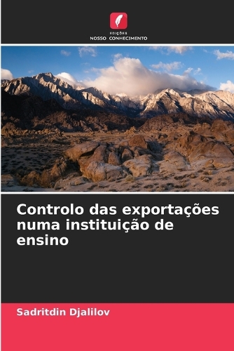 Controlo das exportações numa instituição de ensino