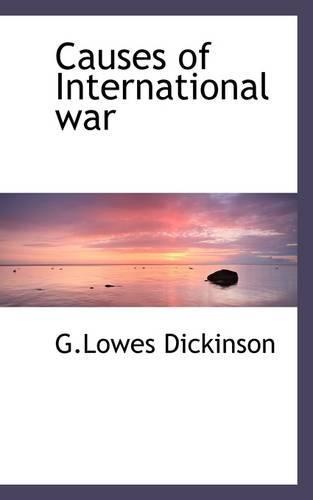 Causes of International War: (English)