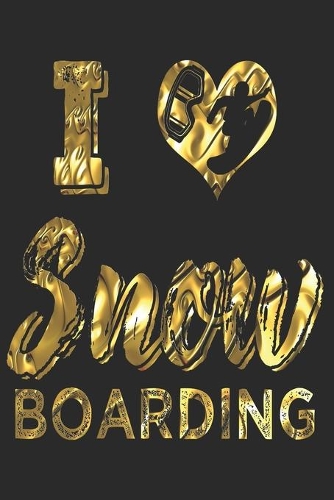 Snowboard Notizbuch: Snowboard Notizbuch die Perfekte Geschenkidee für Snowboarder oder Wintersport Fans. Das Taschenbuch hat 120 weiße Seiten mit Punktraster die dich b