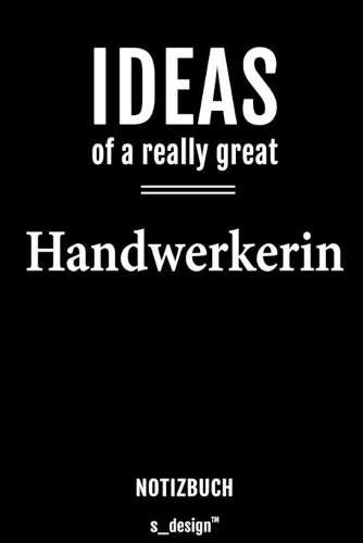 Notizbuch für Handwerker / Handwerkerin