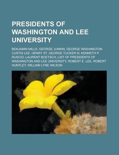 Presidents of Washington and Lee University
