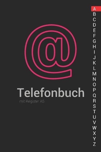 Telefonbuch mit Register A5: Telefonbuch zum eintragen