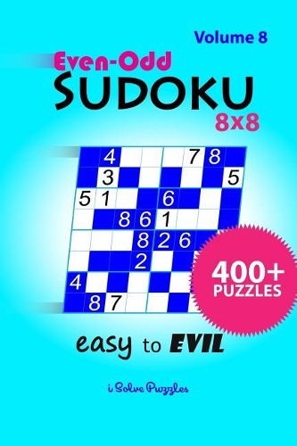 Even-Odd SuDoKu 8x8 Easy to Evil