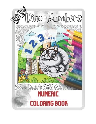 Dino - Numbers Coloring Book