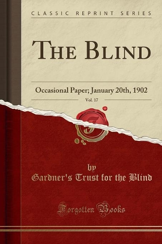 The Blind, Vol. 17