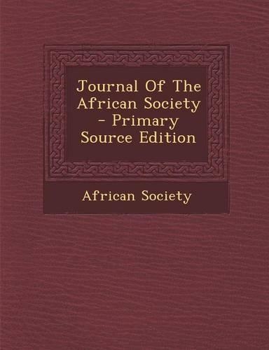 Journal of the African Society