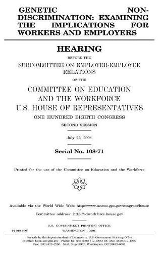 Genetic Non-Discrimination