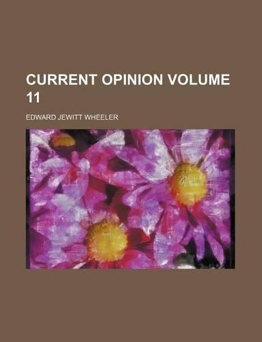 Current Opinion Volume 11