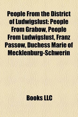People from the District of Ludwigslust