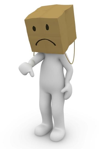 Frown Face Mask Journal