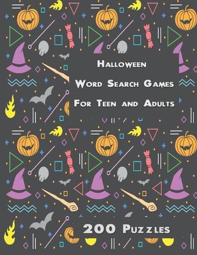 Halloween Word Search Games For Teen And Adults