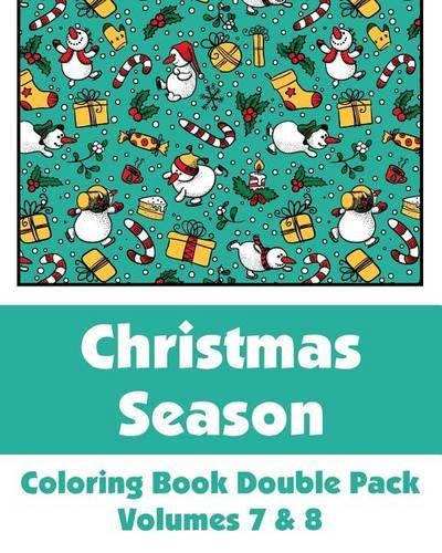 Christmas Season Coloring Book Double Pack (Volumes 7 & 8)