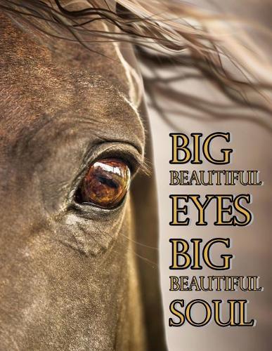 Big Beautiful Eyes Big Beautiful Soul: Journal, Diary, Notebook, Daily Planner, 105 Lined Pages, Large Size Book 8 1/2" X 11"