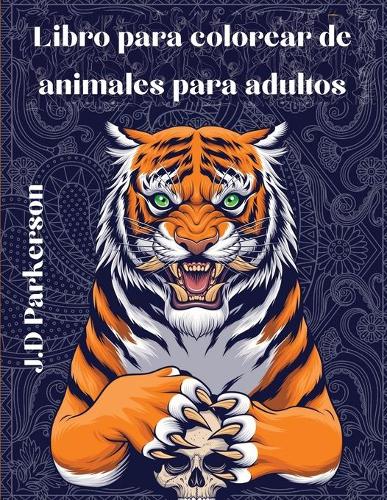Libro para colorear de animales para adultos