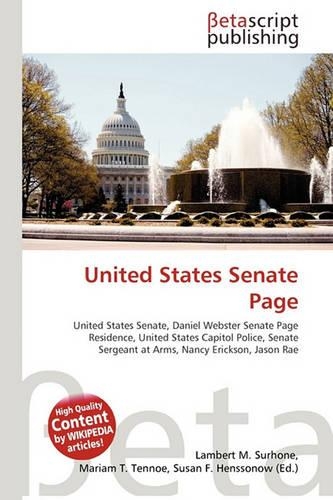 United States Senate Page: (English)