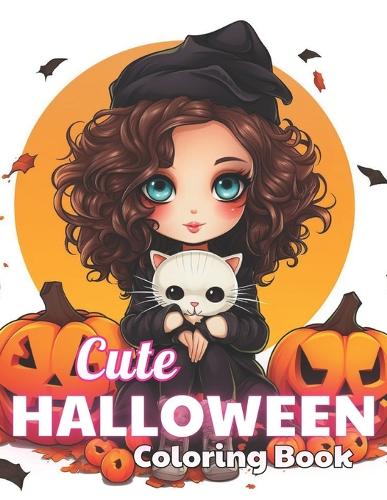 Cute Halloween Coloring Book