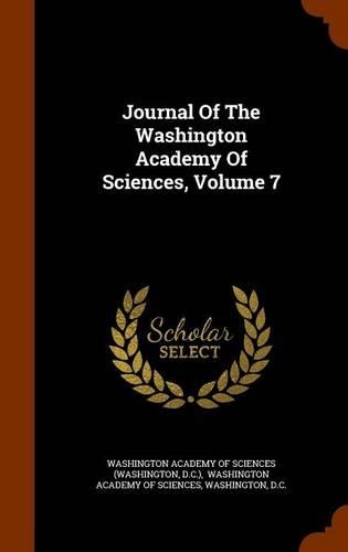 Journal Of The Washington Academy Of Sciences, Volume 7: (English)
