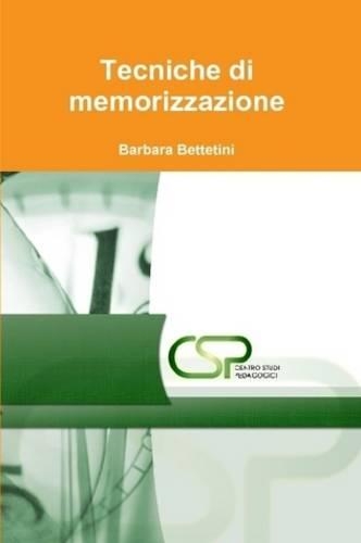 Tecniche di memorizzazione