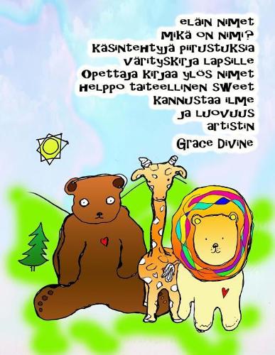 eläin nimet mikä on nimi? käsintehtyjä piirustuksia värityskirja lapsille Opettaja kirjaa ylös nimet helppo taiteellinen sweet kannustaa ilme ja luovuus artistin Grace Divine