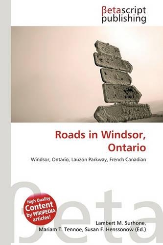 Roads in Windsor, Ontario