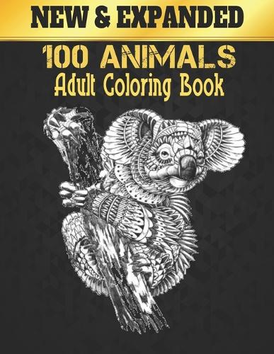 Animals Adult Coloring Book