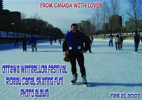 Ottawa Winterlude Festival - Rideau Canal Skateway Fun! Feb 21, 2007 Photo Album (English eBook C5)