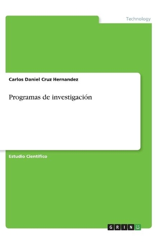 Programas de investigación