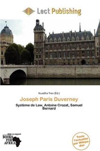 Joseph Paris Duverney: (French)