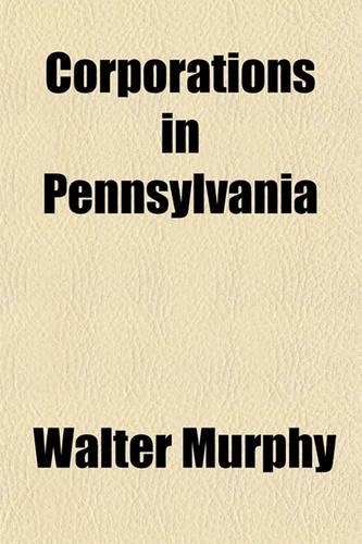 Corporations in Pennsylvania