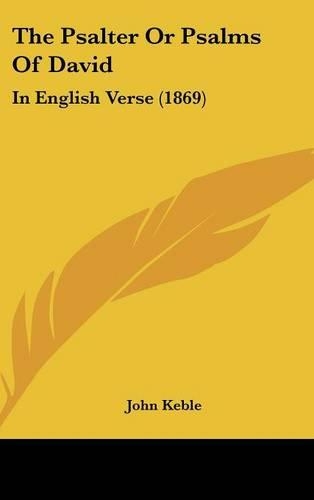 The Psalter or Psalms of David