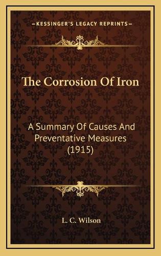 The Corrosion Of Iron