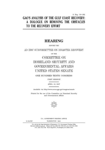 GAO's analysis of the Gulf Coast recovery