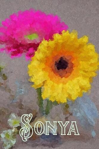 Sonya: Personalised Notebook - 6x9 Lined Writing Notebook Journal - 120 Pages - Perfect for Gifts or Other Holidays - Sonya