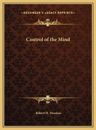 Control of the Mind: (English)