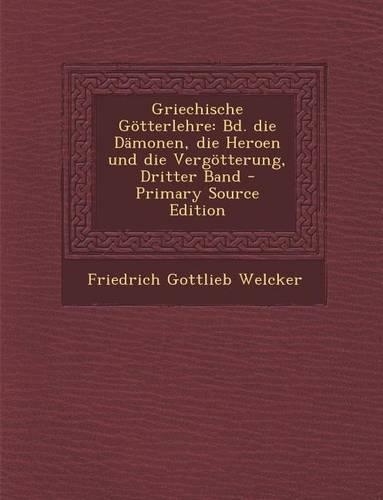 Griechische Gotterlehre