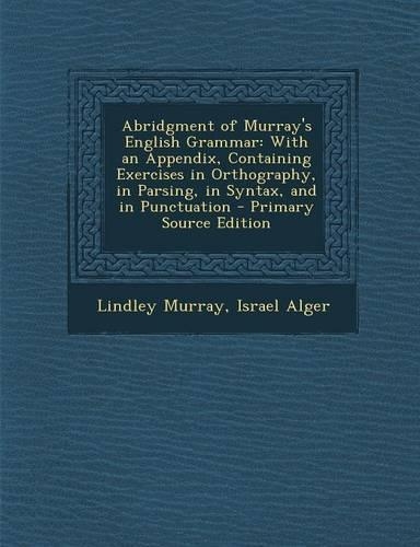 Abridgment of Murray's English Grammar
